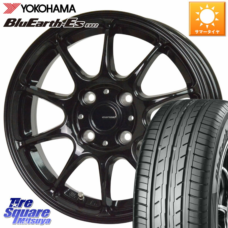 HotStuff G.SPEED G-07 ホイール 15インチ 15 X 5.5J +43 4穴 100 YOKOHAMA R6276 ヨコハマ BluEarth-Es ES32 185/55R15 フィット ノート サクシード