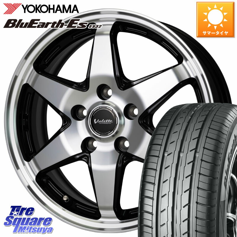 HotStuff Valette ANKRAY アンクレイ ホイール 15インチ 15 X 6.0J +53 5穴 114.3 YOKOHAMA R6290 ヨコハマ BluEarth-Es ES32 195/65R15 ステップワゴン VOXY