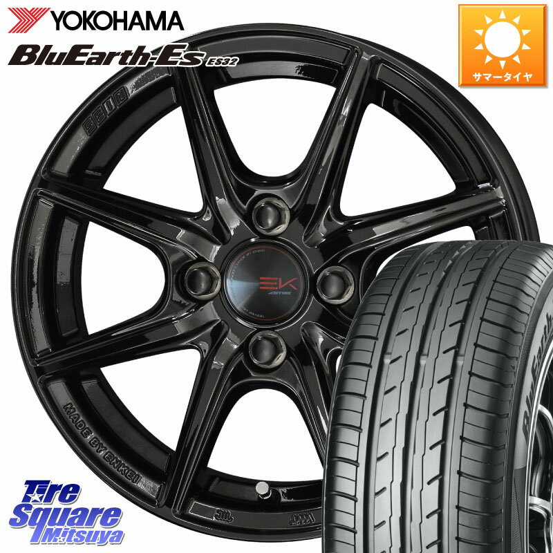 KYOHO SEIN EK ザインEK ホイール 15インチ 15 X 5.5J +43 4穴 100 YOKOHAMA R6276 ヨコハマ BluEarth-Es ES32 185/55R15 フィット ノート サクシード