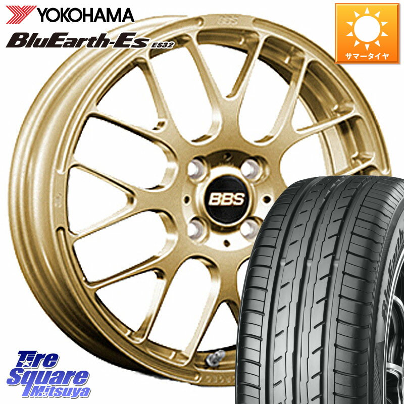 BBS RP 鍛造1ピース ホイール 15インチ 15 X 5.0J +45 4穴 100 YOKOHAMA R6260 ヨコハマ BluEarth-Es ES32 165/50R15 コペン