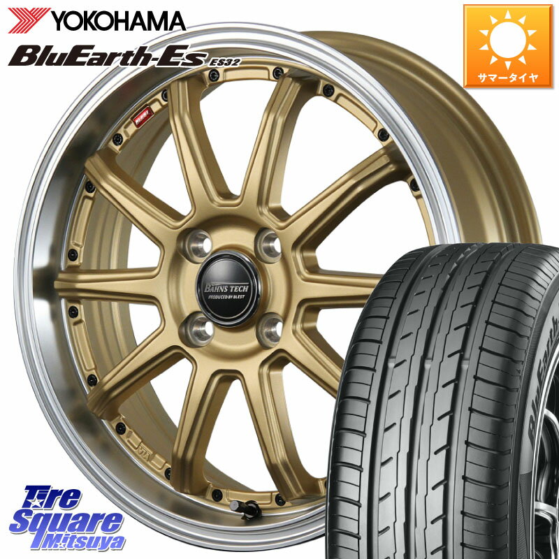 BLEST Bahns Tech S10-DP ホイール 16 X 5.0J +45 4穴 100 YOKOHAMA R6275 ヨコハマ BluEarth-Es ES32 175/60R16 タフト