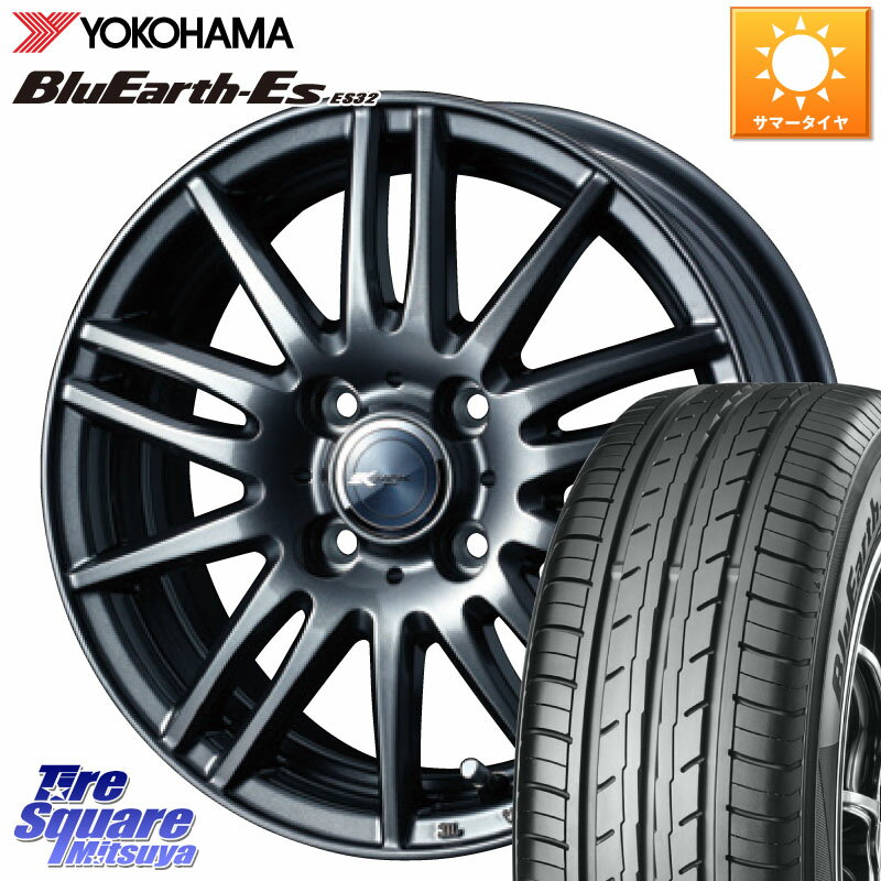 WEDS ウェッズ ZAMIK ザミック TITO 13インチ 13 X 4.0J +45 4穴 100 YOKOHAMA R6263 ヨコハマ BluEarth-Es ES32 155/70R13