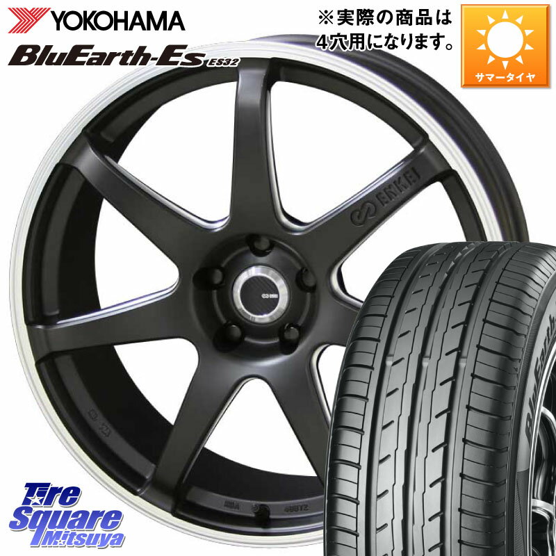 KYOHO ENKEI TUNING SC38 ホイール 4本 15インチ 15 X 5.5J +45 4穴 100 YOKOHAMA R6279 ヨコハマ BluEarth-Es ES32 175/65R15 アクア クロスビー