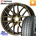 WORK ワーク EMOTION エモーション M8R 18インチ 18 X 8.5J(VAB 6POT) +45 5穴 114.3 YOKOHAMA R6293 ヨコハマ BluEarth-Es ES32 245/40R18 WRX STI アプライドD-F(6POTキャリパー)対応(2)