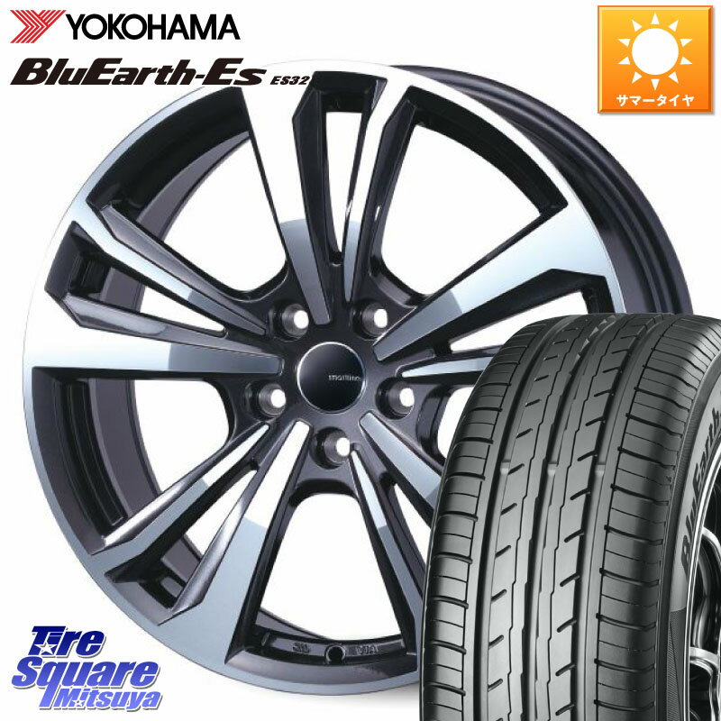 TARGA smartline365 18 X 8.0J(AUDI S3 8VD) +43 5穴 112 YOKOHAMA R2470 ヨコハマ BluEarth-Es ES32 225/40R18 アウディS3