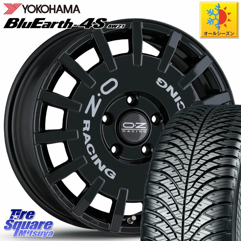 YOKOHAMA R3317 襳ϥ BluEarth-4S AW21 륷󥿥 205/55R16 OZ Rally Rac...