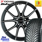 YOKOHAMA R7610 ヨコハマ BluEarth-4S AW21 オールシーズンタイヤ 225/45R18 阿部商会 MAK ARGENTO FF ホイール 18インチ 18 X 7.5J(MB W205) +40 5穴 112 メルセデスベンツ Cクラス