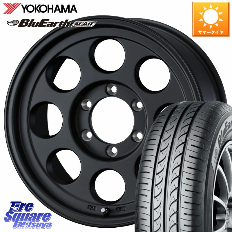 WEDS JIMLINE TYPE2 16インチ 16 X 6.5J +25 6穴 139.7 YOKOHAMA F8332 ヨコハマ BluEarth AE01F 215/60R16