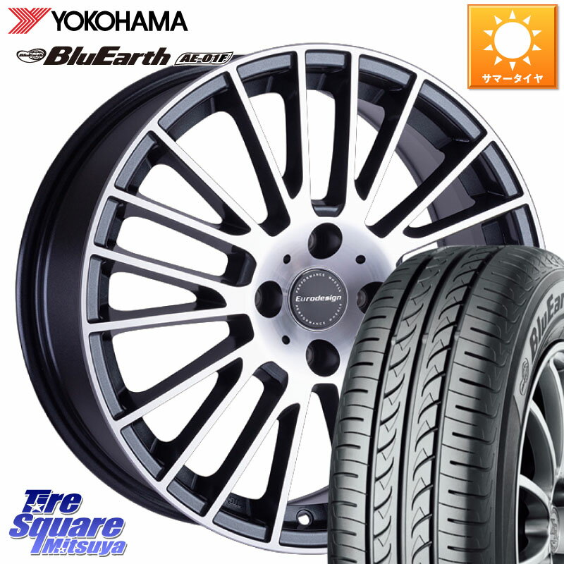  Euro desing CALWER ۥ 16 16 X 6.5J(RENAUT LUTECIA RH) +40 4 100 YOKOHAMA F8335 襳ϥ BluEarth AE01F 195/55R16 Ρ 롼ƥ