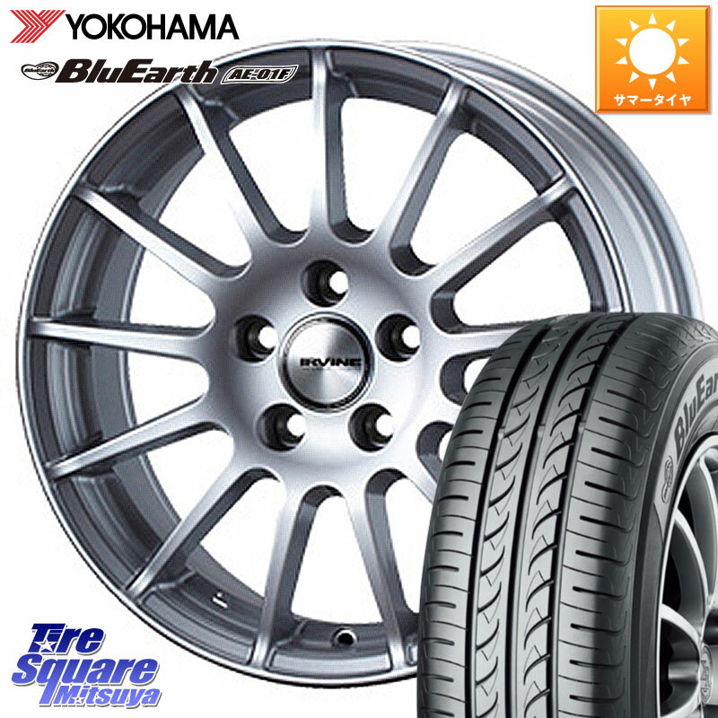 WEDS IR45030A å IRVINE F01 ۥ 14 14 X 5.0J(FIAT 500) +30 4 98 YOKOHAMA F8319 襳ϥ BluEarth AE01F 175/65R14 եå500 500C 500S