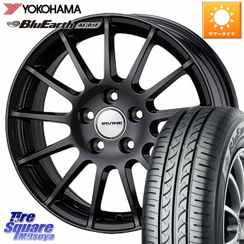 WEDS IR56043RG ウェッズ IRVINE F01 ホイール 15インチ 15 X 6.0J(AUDI A3 8VC) +43 5穴 112 YOKOHAMA F8320 ヨコハマ BluEarth AE01F 195/65R15 アウディA3