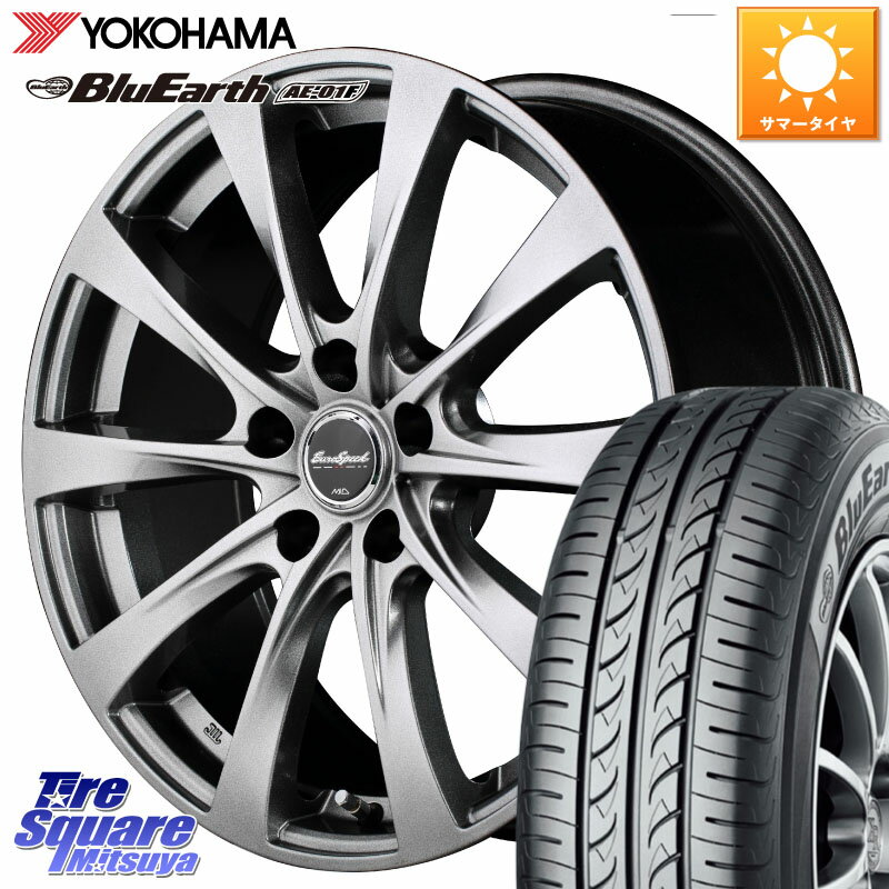 MANARAY MID EuroSpeed F10 ۥ 4 16 16 X 6.5J +48 5 100 YOKOHAMA F8334 襳ϥ BluEarth AE01F 195/60R16