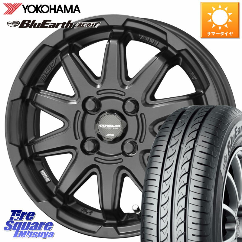 KYOHO キョウホウ CIRCLAR サーキュラー C10S 16インチ 16 X 6.0J +40 4穴 100 YOKOHAMA F8335 ヨコハマ BluEarth AE01F 195/55R16 アクア