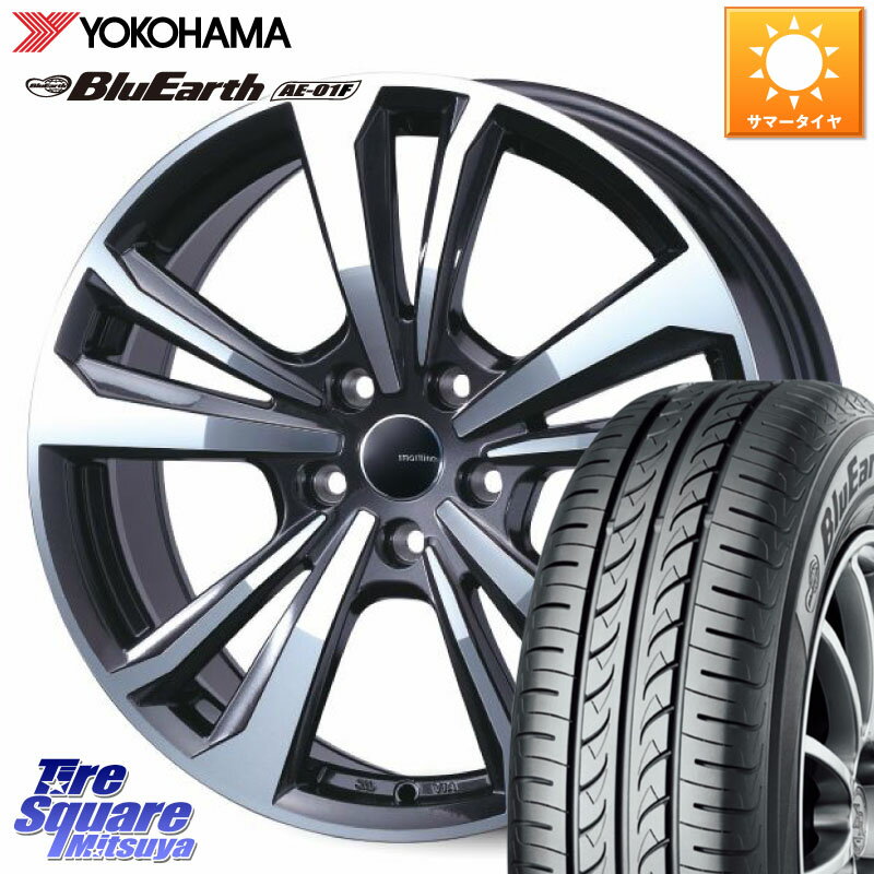 TARGA smartline365 15 X 6.0J(C3 B6NH) +28 4穴 108 YOKOHAMA F8324 ヨコハマ BluEarth AE01F 185/65R15 シトロエン C3