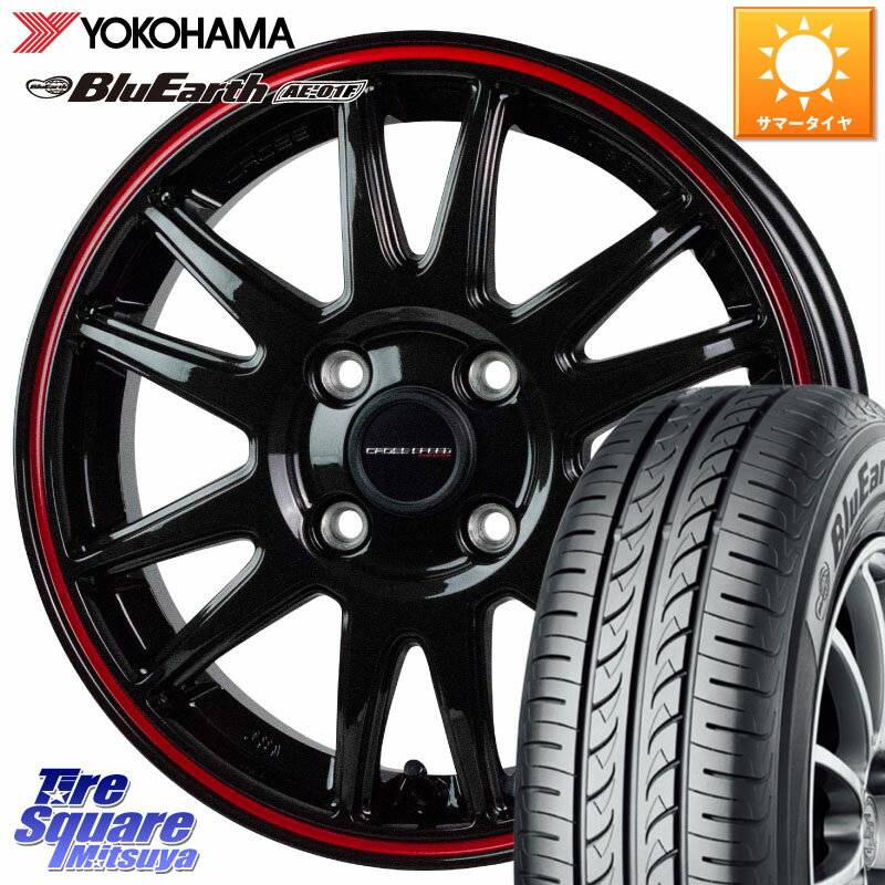 HotStuff ԡ CR6 CR-6 ̥ۥ 15 15 X 5.5J +50 4 100 YOKOHAMA F8320 襳ϥ BluEarth AE01F 195/65R15