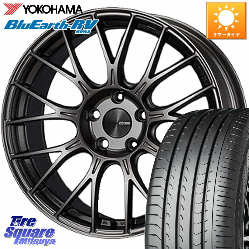 ENKEI エンケイ PerformanceLine PFM1 15インチ 15 X 6.0J +45 4穴 100 YOKOHAMA ヨコハマ ブルーアース ミニバン RV03 185/60R15 ヤリス