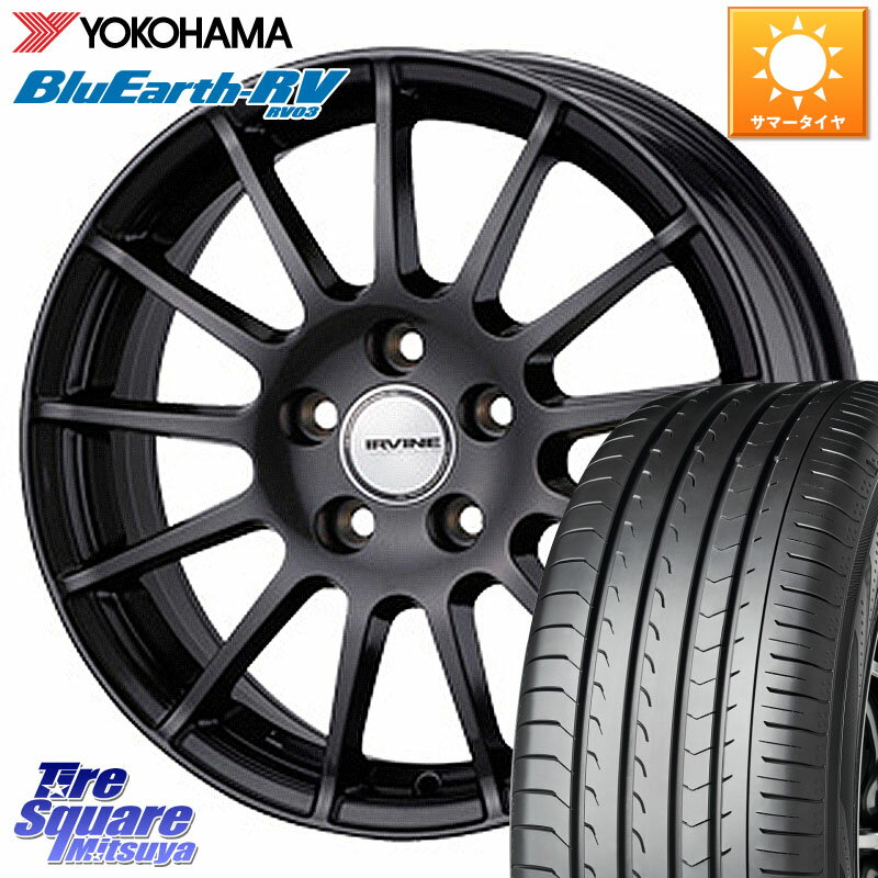 WEDS IR98538R/6G ウェッズ IRVINE F01 ホイール 19インチ 19 X 8.5J(MB W213) +38 5穴 112 YOKOHAMA ヨコハマ ブルーアース ミニバン RV03 245/40R19 メルセデスベンツ Eクラス