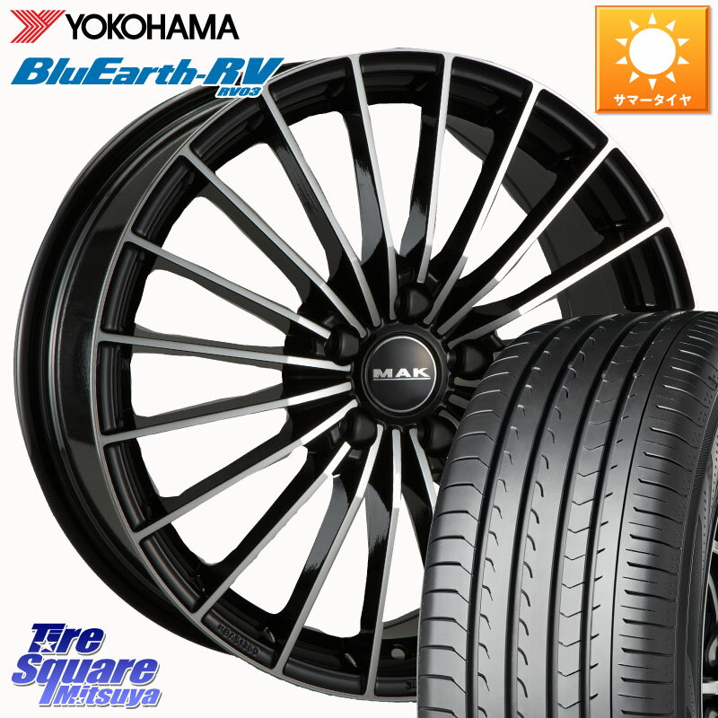  MAK ARESE ۥ18 18 X 8.0J(ALFAROMEO JULIA 952) +33 5 110 YOKOHAMA 襳ϥ ֥롼 ߥ˥Х RV03 225/45R18 եᥪ ꥢ