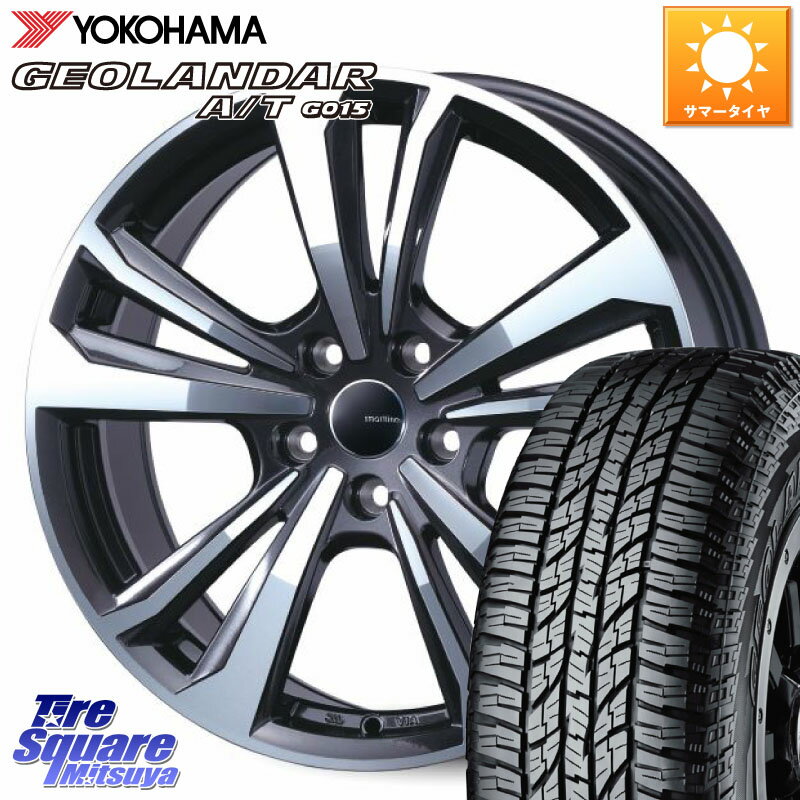 TARGA smartline365 16 X 6.5J(VW TROC A1D) +46 5穴 112 YOKOHAMA R2239 ヨコハマ GEOLANDAR AT G015 A/T ブラックレター 215/60R16 フォルクスワーゲン T-ROC