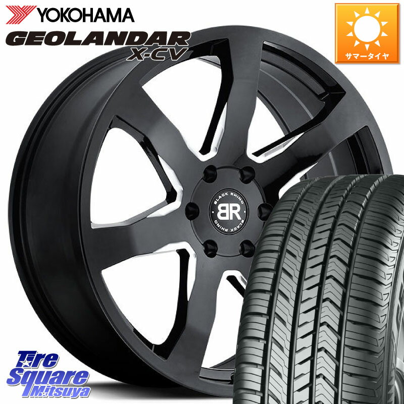 BLACK RHINO MOZAMBIQUE RF モザンビーク ロタリーフォージド 20インチ 20 X 8.5J(M14) +45 6穴 139.7 YOKOHAMA R7626 ヨコハマ GEOLANDAR X-CV G057 265/55R20