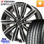 KYOHO EURO ZWEI ツヴァイ FK-10 ブラポリ 17 X 7.0J(MB X156) +48 5穴 112 YOKOHAMA R5713 ヨコハマ GEOLANDAR CV G058 235/55R17