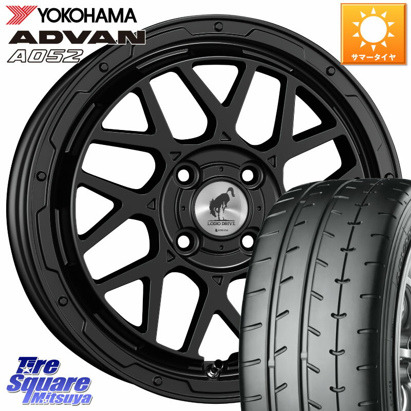 WEDS LODIO DRIVE ロディオドライブ 8M MONO モノ 16インチ 16 X 6.0J +42 4穴 100 YOKOHAMA R4491 ヨコハマ ADVAN A052 アドバン サマータイヤ 195/45R16 サクシード ルーミー