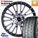 阿部商会 Euro desing CALWER ホイール 18インチ 18 X 8.0J(VW PASSAT 3CC) +44 5穴 112 YOKOHAMA ...