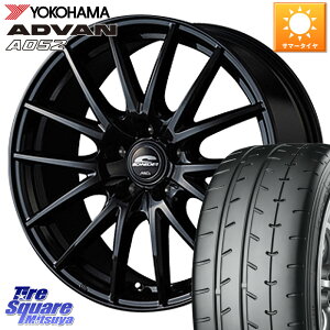 MANARAY ڷʼ8ͽMID SCHNEIDER SQ27 ֥å ۥ 18 18 X 8.0J +42 5 114.3 YOKOHAMA R4486 襳ϥ ADVAN A052 ɥХ ޡ 235/45R18 