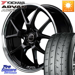 MANARAY MID VERTEC ONE EXE5 ۥ 18 18 X 8.0J +42 5 114.3 YOKOHAMA R4486 襳ϥ ADVAN A052 ɥХ ޡ 235/45R18 