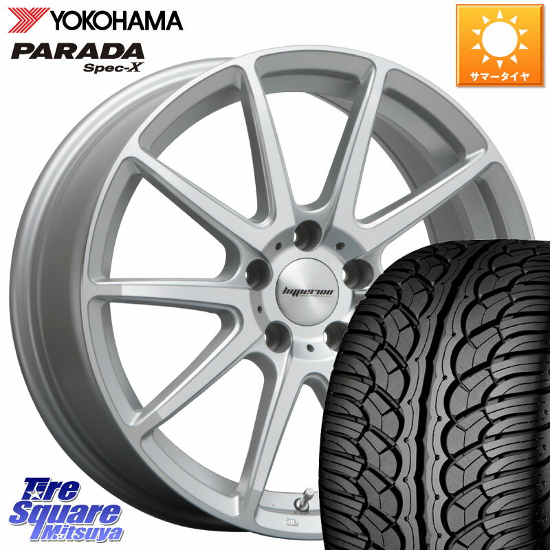 MLJ HYPERION CVX ハイペリオン ホイール 20インチ 20 X 8.5J +35 5穴 114.3 YOKOHAMA F0389 ヨコハマ PARADA Spec-X PA02 スペックX 255/40R20