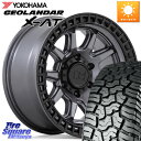 BLACK RHINO CALICO カリコ ガンメタ ホイール 17インチ 17 X 8.5J +0 6穴 139.7 YOKOHAMA E5496 ヨコハマ...