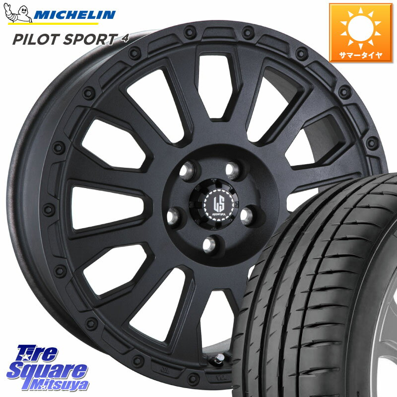  LA STRADA AVENTURA  BK 18 18 X 8.0J +40 5 114.3 ߥ PILOT SPORT4 ѥåȥݡ4 (98Y) XL  235/45R18