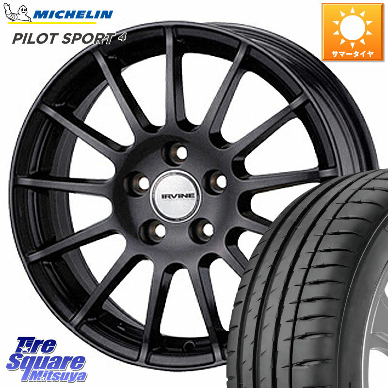 WEDS IR87549R/6G ウェッズ IRVINE F01 ホイール 18インチ 18 X 7.5J(MB W247) +49 5穴 112 ミシュラン PILOT SPORT4 パイロットスポーツ4 95Y XL ★ S1 正規 225/45R18 メルセデスベンツ Bクラス