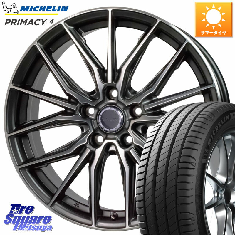 HotStuff Precious AST M4 プレシャス アスト M4 5H ホイール 18インチ 18 X 8.0J +42 5穴 114.3 ミシュラン PRIMACY4 プライマシー4 101Y XL VOL 正規 235/50R18 アルファード