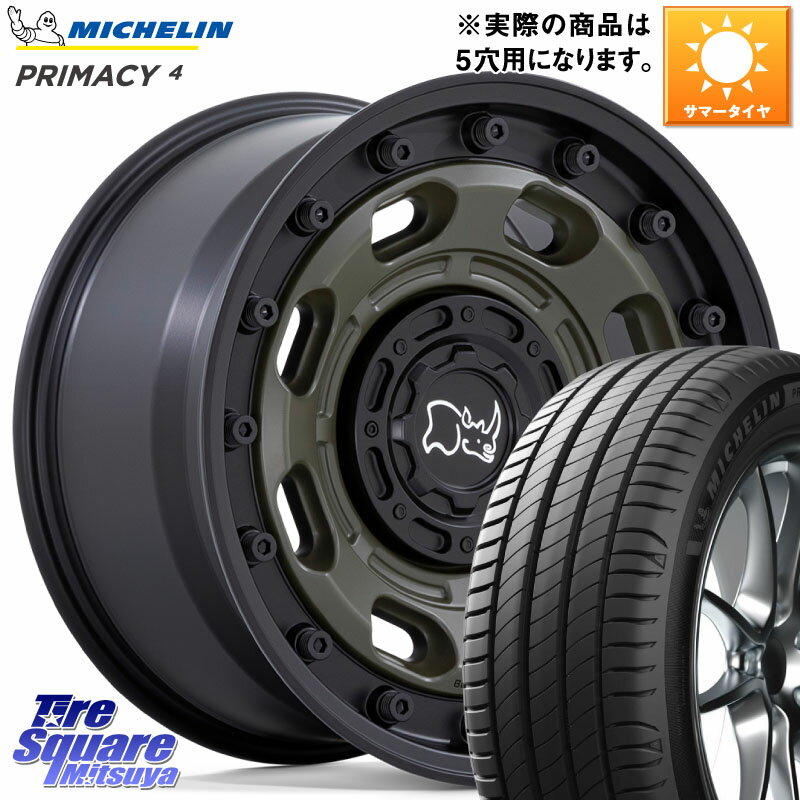 BLACK RHINO ATLAS アトラス OB ホイール 17インチ 17 X 8.0J +38 5穴 114.3 ミシュラン PRIMACY4 プライマシー4 98V XL VOL 正規 225/50R17 RX-8