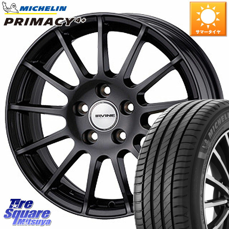 WEDS IR77048R/6G ウェッズ IRVINE F01 ホイール 17インチ 17 X 7.0J(MB C118) +48 5穴 112 ミシュラン PRIMACY4+ プライマシー4+ 95V XL 正規 205/55R17 メルセデスベンツCLAクラス