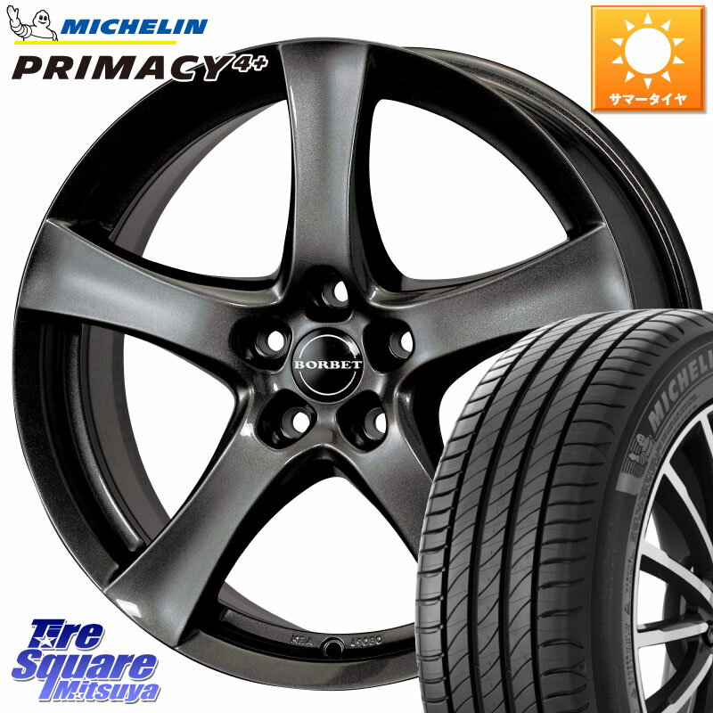 TARGA type F F6941 18 X 8.0J(MB H247) +50 5穴 112 ミシュラン PRIMACY4+ プライマシー4+ 104V XL 正規 235/55R18