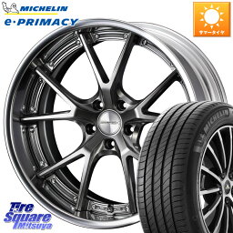 WEDS MAVERICK 905S PS S-LoDisk 18インチ 2ピース 18 X 8.5J +38 5穴 114.3 ミシュラン e PRIMACY Eプライマシー 92Y XL S1 正規 225/40R18