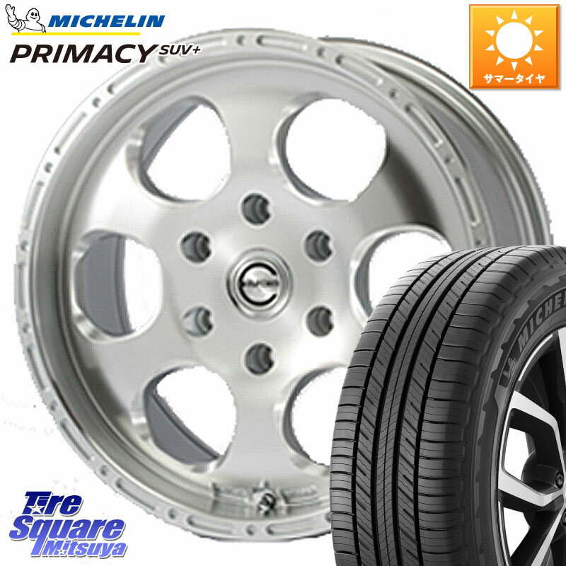 MEIWA Blood Stock One Piece ホイール 17インチ 17 X 8.0J +30 6穴 139.7 ミシュラン PRIMACY プライマシー SUV+ 112H 正規 265/65R17 トライトン