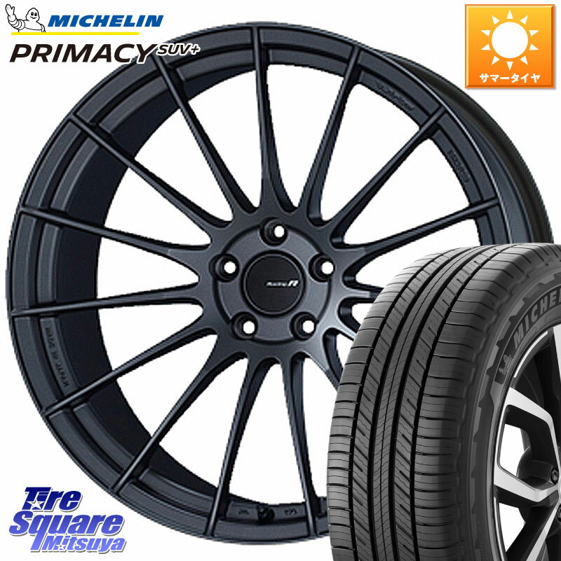 ENKEI エンケイ Racing Revolution RS05RR ホイール 18 X 8.5J +35 5穴 114.3 ミシュラン PRIMACY プライマシー SUV+ 103V 正規 235/60R18 アウトランダー PHEV