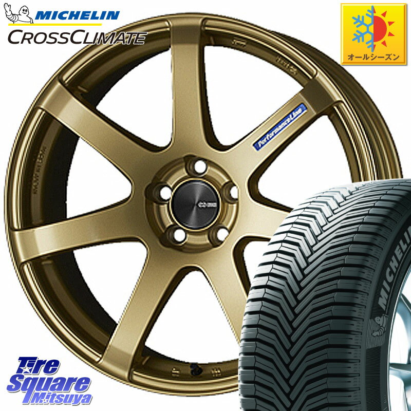 ߥ CROSSCLIMATE 饤ᥤ 륷󥿥 102V XL AO  225/55R18 ENKEI ...