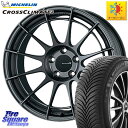 ミシュラン CROSSCLIMATE2 クロスクライメイト2 オールシーズンタイヤ 92Y XL 正規 225/40R18 ENKEI エンケイ Racing Revolution NT03RR GM ホイール 18 X 8.5J(86 Brembo) +42 5穴 100 86 ブレンボキャリパー対応