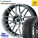 ミシュラン CROSSCLIMATE2 クロスクライメイト2 オールシーズンタイヤ 101V XL 正規 255/40R20 WEDS 39248 Delmore LC.S 平座仕様(レクサス車専用) 20 X 8.0J 30 5穴 114.3