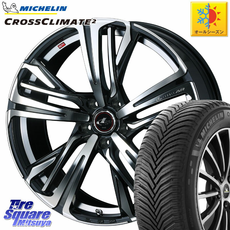 ߥ CROSSCLIMATE2 饤ᥤ2 륷󥿥 92V XL  185/65R15 WEDS å 쥪˥ LEONIS AR PBMC 15 15 X 6.0J +50 5 114.3 ե꡼