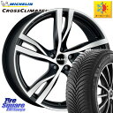 ミシュラン CROSSCLIMATE2 クロスクライメイト2 オールシーズンタイヤ 99Y XL 正規 235/45R19 阿部商会 MAK STOCKHOLM ホイール 19インチ 19 X 8.0J(VOLVO V70 BB) 50 5穴 108 ボルボ V70