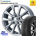 ミシュラン CROSSCLIMATE2 SUV クロスクライメイト2 SUV 在庫●23年製 オールシーズンタイヤ 107V XL 正規 235/60R18 WEDS JOKER GLIDE 平座仕様(トヨタ車専用) ホイール 4本 18インチ 18 X 7.5J +39 5穴 114.3 RAV4 RX