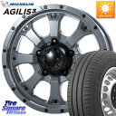 MKW MK-46 ヘルキャット ホイール 4本 16インチ 16 X 5.5J +22 5穴 139.7 ミシュラン アジリス3 AGILIS3 正規品 サマータイヤ 215/65R1..