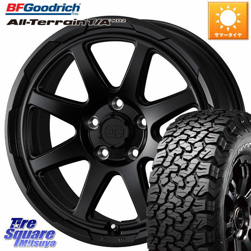 WEDS STADTBERGE BLK ۥ 17 17 X 7.0J +38 5 114.3 BF Goodrich ƥ졼 TA KO2 T/A åɥå ۥ磻ȥ쥿 245/65R17 RAV4 ǥꥫ D5 D:5