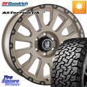 阿部商会 LA STRADA AVENTURA アヴェンチュラ GAR 20インチ 20 X 8.5J +22 6穴 139.7 BF Goodrich オールテレーン TA KO2 T/A グッドリッチ ブラックウォール 275/55R20 ランクル プラド