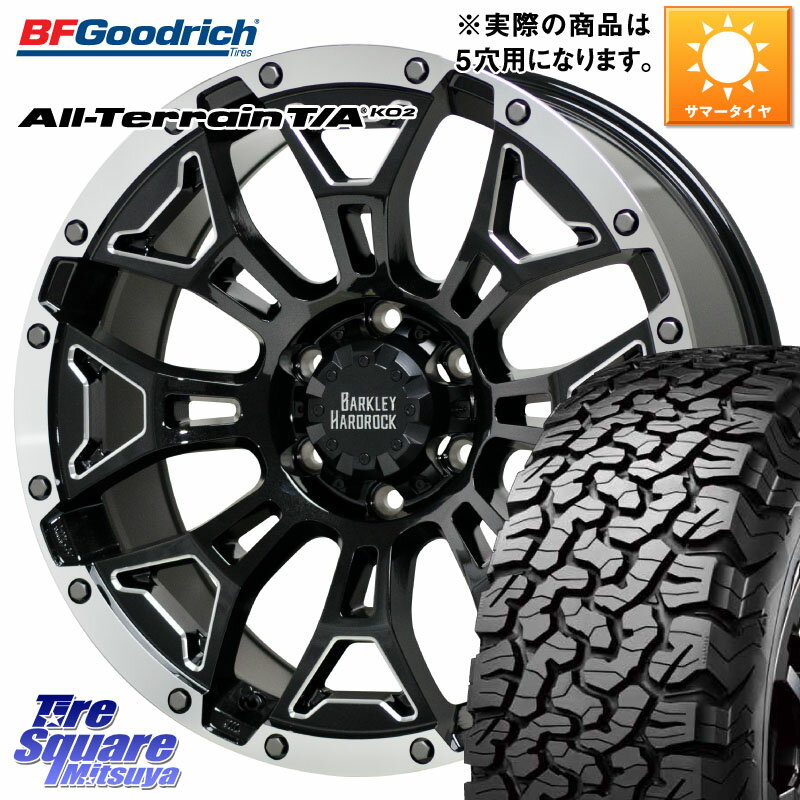 ホイールメーカーHotStuffホイール名ハードロック エルバート ホイール 18インチホイールサイズ18 x 7.5J インセット 38 5穴 114.3ホイールカラーBHE-4 ブラックサイドマシニング/リムポリッシュホイール商品紹介BARKLEY HARD ROCK ELBERT ホットスタッフ バークレイ ハードロック エルバート ブラックサイドマシニングリムポリッシュJWL、VIA規格適合品タイヤメーカーBF Goodrichタイヤパターンオールテレーン TA KO2 T/A グッドリッチ ブラックウォールタイヤサイズ255/55R18 109/105 R タイヤ商品紹介LT255/55R18 109/105Rグッドリッチ オールテレーン ティーエー ケーオーツー 新品 タイヤタイヤ種別サマータイヤ備考■4本セット価格です■ 送料無料 です（北海道・本州・九州）沖縄等の離島は別途中継手数料をお見積りします。　 ■ お届け後 直ぐに使えます（ セット 販売 ）組付け、エアー充填、バランス調整後にお引渡し(発送)致します。■ 別途取り付け用ナットが必要です。純正ナットは、純正ホイール専用のため社外ホイールへの流用は、保証致しかねます。但し下記の場合は除きます。・輸入車用の商品・平座仕様(トヨタ専用)の商品これらは、純正ナット、純正ボルト専用設計となりますので純正で取り付けが可能でございます。輸入車でボルト、ナットの交換が必要な場合は、ご注文後にご案内させて頂きます。ご希望の際は、ご注文時のご要望欄にてお知らせくださいませ。■ チッソガス 充填無料。■ ご購入後の商品の変更、返品、交換はできません。■ ご注文の際には マッチング 確認の為、車種名、型式、グレード、純正タイヤサイズ、ノーマル車高、ローダウン等お車情報の詳細をご連絡ください。■ 掲載している商品画像はイメージです。 ■ ホイール サイズ や インセット サイズなどにより、リム 幅やセンター部の落とし込み部分の寸法が異なります。画像イメージと商品現物の相違による返品、交換は一切お受けできません。■ 新品　アルミホイール 新品タイヤホイール　専門店 ホイル付き　4本セット　ホイール付き タイヤアルミ 【18インチ】タイヤホイール4本セット。 お問合せは株式会社タイヤスクエアミツヤお問合せ質問は商品ページ毎の"商品についてお問合わせ"からお願いします。お電話でのお問い合わせは緊急の際にご利用ください。TEL0563-72-8151定休日　日曜日 祝日●●偽サイト・不正コピーサイトに注意●●悪質な（偽サイト・コピーサイトにご注意ください）現在ご覧頂いているアドレスが商品画面では、https://item.rakuten.co.jp/tireshop/商品番号/現在ご覧頂いているURLが、上記以外であれば偽サイト・不正コピーサイトです。ホットスタッフ バークレイ ハードロック エルバート当店では下記の車種を想定しています、記載がない場合は↑上記↑画像をクリックして検索してください。三菱自動車アウトランダー PHEVGN0W 21年12月〜 (リバース構造の18インチホイール装着不可) -F1B10-